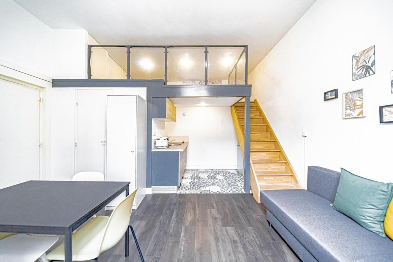 Ferienwohnung Studio Dumas-Charmant 2 Pers-Metro Valmy Lyon Exterior foto