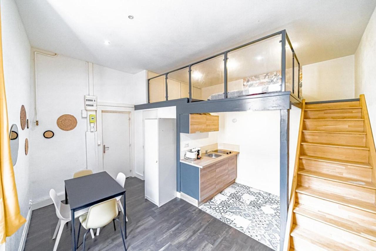 Ferienwohnung Studio Dumas-Charmant 2 Pers-Metro Valmy Lyon Exterior foto